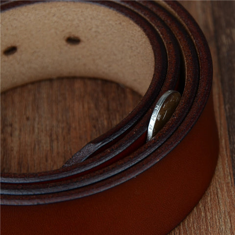 Cuir De Vachette Tanné Végétal - Plaque De Cuir Rigide 4mm Pour Ceintures, Chaussures, Artisanat - 3