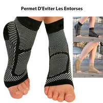 Une paire de chaussettes de compression pour soutenir la voûte plantaire - Livraison offerte