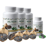 Ail Noir - Complément alimentaire à base de plantes - anti-stress et anti-fatigue - Renforce les defenses immunitaire - 60 gélules par boîte - Livraison Offerte