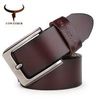 Ceinture en authentique cuir de vache - Livraison Offerte