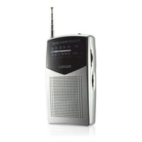 Radio AM/FM de poche avec témoin LED et antenne télescopique - Livraison offerte